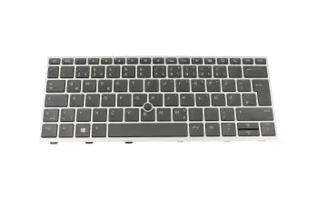 Tastatur DE (deutsch) schwarz mit Backlight und Mouse-Stick original für HP EliteBook 830 G5