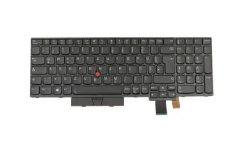 Tastatur DE (deutsch) schwarz mit Backlight und Mouse-Stick original für Lenovo ThinkPad P52s (20LB/20LC)