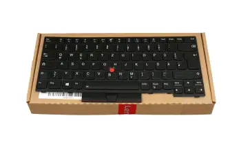 Tastatur DE (deutsch) schwarz mit Backlight und Mouse-Stick original für Lenovo ThinkPad P14s Gen 2 (21A0/21A1)