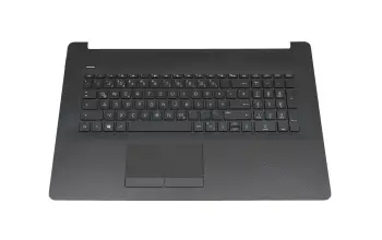 Tastatur inkl. Topcase DE (deutsch) schwarz/schwarz (PTP/ohne DVD) original für HP 17-ca1376ng (22C07EA)