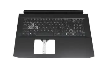 Tastatur inkl. Topcase DE (deutsch) schwarz/schwarz mit Backlight original für Acer Nitro 5 (AN517-41-R4ZM)
