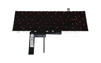 Tastatur DE (deutsch) schwarz mit Backlight original für MSI Katana GF66 11UG/11UE (MS-1581)