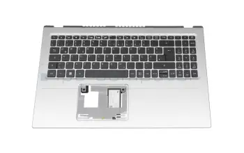 Tastatur inkl. Topcase DE (deutsch) schwarz/silber original für Acer Aspire 3 (A315-58)