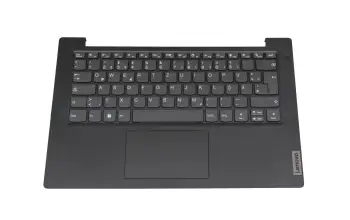 Tastatur inkl. Topcase DE (deutsch) schwarz/schwarz original für Lenovo V14 G3 IAP (82TS)
