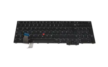 Tastatur DE (deutsch) schwarz mit Backlight und Mouse-Stick original für Lenovo ThinkPad T16 G1 (21BV/21BW)