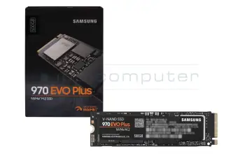 Samsung 970 EVO Plus PCIe NVMe SSD Festplatte 500GB (M.2 22 x 80 mm) für Wortmann Terra Mobile 1416