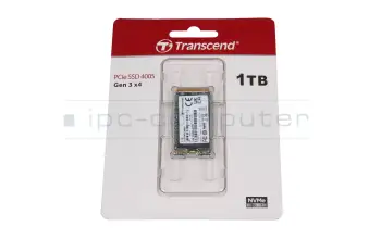 Transcend 400S PCIe NVMe SSD Festplatte 1TB (M.2 22 x 42 mm) für Lenovo Legion Y540-17IRH (81Q4)