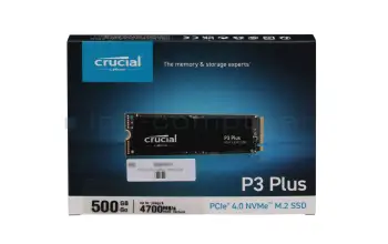 Crucial P3 Plus PCIe NVMe SSD Festplatte 500GB (M.2 22 x 80 mm) für Acer Aspire 5 (A517-53G)