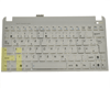 Tastatur, deutsch (GR) - wei&szlig; f&uuml;r Asus Eee PC 1015PX-BLK183S