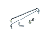 Display hinge kit / left and right for Advent 4211C