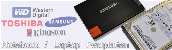 Notebook Festplatten als Ersatzteil bei IPC Computer