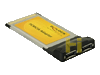 PC-Card PCMCIA adapter CardBus to 2x eSATA for Asus W1VC-S001P