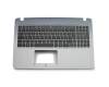 Tastatur inkl. Topcase DE (deutsch) schwarz/grau inkl. ODD-Halterung original für Asus VivoBook F540LA