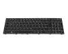 Tastatur DE (deutsch) schwarz mit Backlight für Mifcom Workstation i7-11800H (PC70HS)