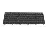 Tastatur DE (deutsch) schwarz mit Backlight für Sager Notebook NP8876E (PD70SNE-G)