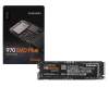 Samsung 970 EVO Plus PCIe NVMe SSD Festplatte 500GB (M.2 22 x 80 mm) für MSI GF76 Katana 11UE/11UEK/11UG (MS-17L1)