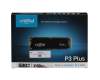 Crucial P3 Plus PCIe NVMe SSD Festplatte 500GB (M.2 22 x 80 mm) für Lenovo ThinkCentre M90q Tiny (11F0)