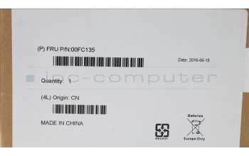 Lenovo 00FC135 ThinkSerBP_1u12x2.5_PCIe_v1.1