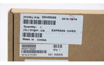 Lenovo 00HM099 CARDPOP Dummy,Express,Card