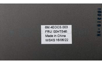 Lenovo 00HT546 LCD Cover w/ FPR w/ WWAN Graphite Black