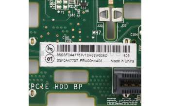 Lenovo 00HV406 SUBCARD 16 2.5 BP any Tin