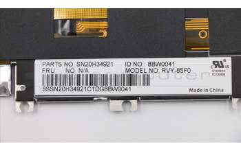 Lenovo 00JT872 Keyboard Internal, French, Backlight, US