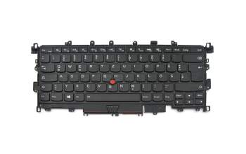 00JT873 Original Lenovo Tastatur DE (deutsch) schwarz mit Backlight und Mouse-Stick