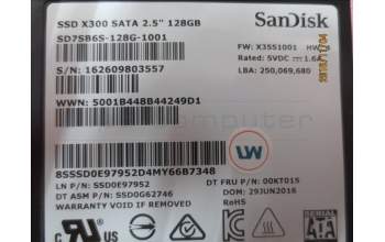 Lenovo 00KT015 SSD_ASM 128G 2.5 7mm SATA6G SD