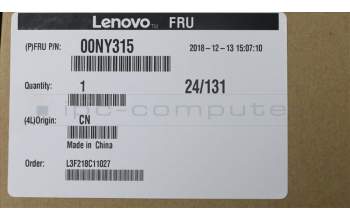 Lenovo LCD Cover,BK,Plastic für Lenovo ThinkPad P71 (20HK/20HL)