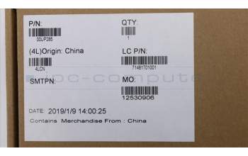 Lenovo 00UP285 D COVER,Black,Plastic