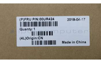 Lenovo 00UR424 NB_KYB Taylor KBD,GB,DFN BL