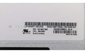 Lenovo 00UR897 DISPLAY LGD 15.6 FHD IPS AG Touch