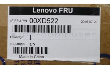 Lenovo 00XD522 BEZEL Front bezel asm 702BT