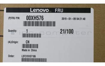 Lenovo 00XH576 Externe Tastatur, USB, Englisch (Euro), Nicht beleuchtet
