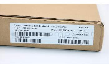 Lenovo 00XH713 DT_KYB USB TRDTNL KB BK NOR