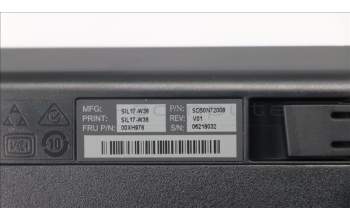 Lenovo 00XH978 Keyboard External,USB,Swiss French/German,Silver,Non_Backlight