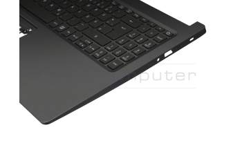 01704E69K201 Original Acer Tastatur inkl. Topcase DE (deutsch) schwarz/grau mit Backlight