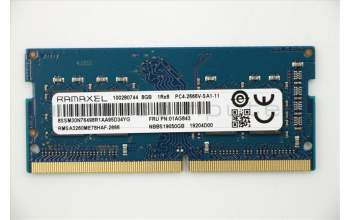 Lenovo 01AG843 Arbeitsspeicher 8GB DDR4 2666 SoDIMM,Ramaxel