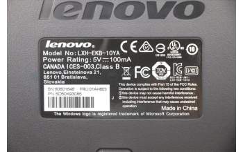 Lenovo 01AH603 DT_KYB EKB-10YA(TH) B-Silk USB,TH