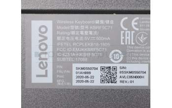 Lenovo 01AH889 KYB_MOUSE Primax A940 2.4G GY SW_F_G