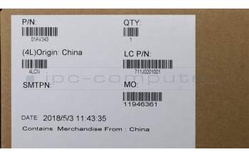 Lenovo 01AV343 HEATSINK CPU GPU N17PQ3 w Lüfter