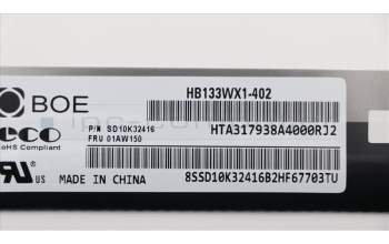 Lenovo 01AW150 DISPLAY 13.3 HD AG 200nits TN