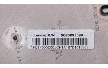 Lenovo 01AW567 Basisabdeckung, schwarz, Kunststoff, mit Andockstation