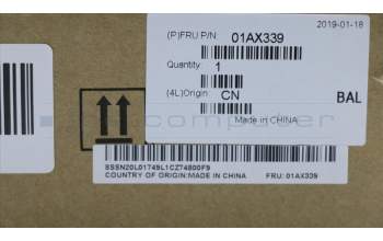 Lenovo 01AX339 NB_KYB CS13TBL barb KBD,GB,LTN