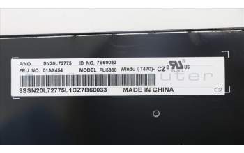 Lenovo 01AX454 NB_KYB Windu KBD,CZ,LTN
