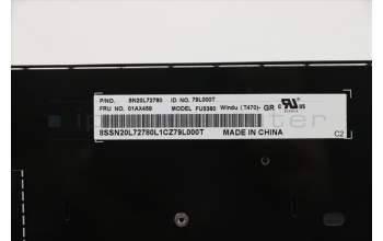 Lenovo 01AX459 NB_KYB Windu KBD,GR,LTN