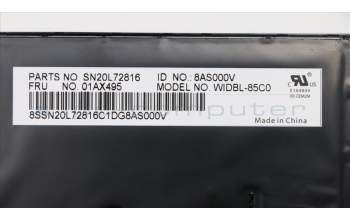 Lenovo 01AX495 NB_KYB Windu KBD,CZ,CHY BL