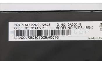 Lenovo 01AX507 Windu Tastatur, NEIN, CHY BL