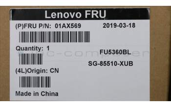 Lenovo 01AX569 NB_KYB Windu KBD,US,LTN BL