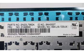 Lenovo 01AX640 NB_KYB Lin2 KBD,USI,CHY